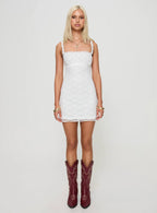 Wignall Mini Dress White