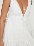 Dipsie Mini Dress White