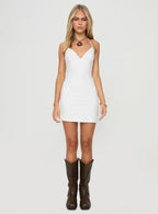 Duncani Mini Dress White