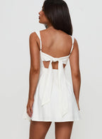 Xanthus Mini Dress White