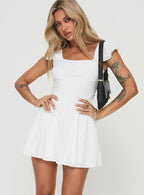 Aquaria Mini Dress White