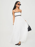 Croxetti Maxi Dress White