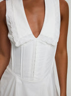 Haworth Mini Dress White